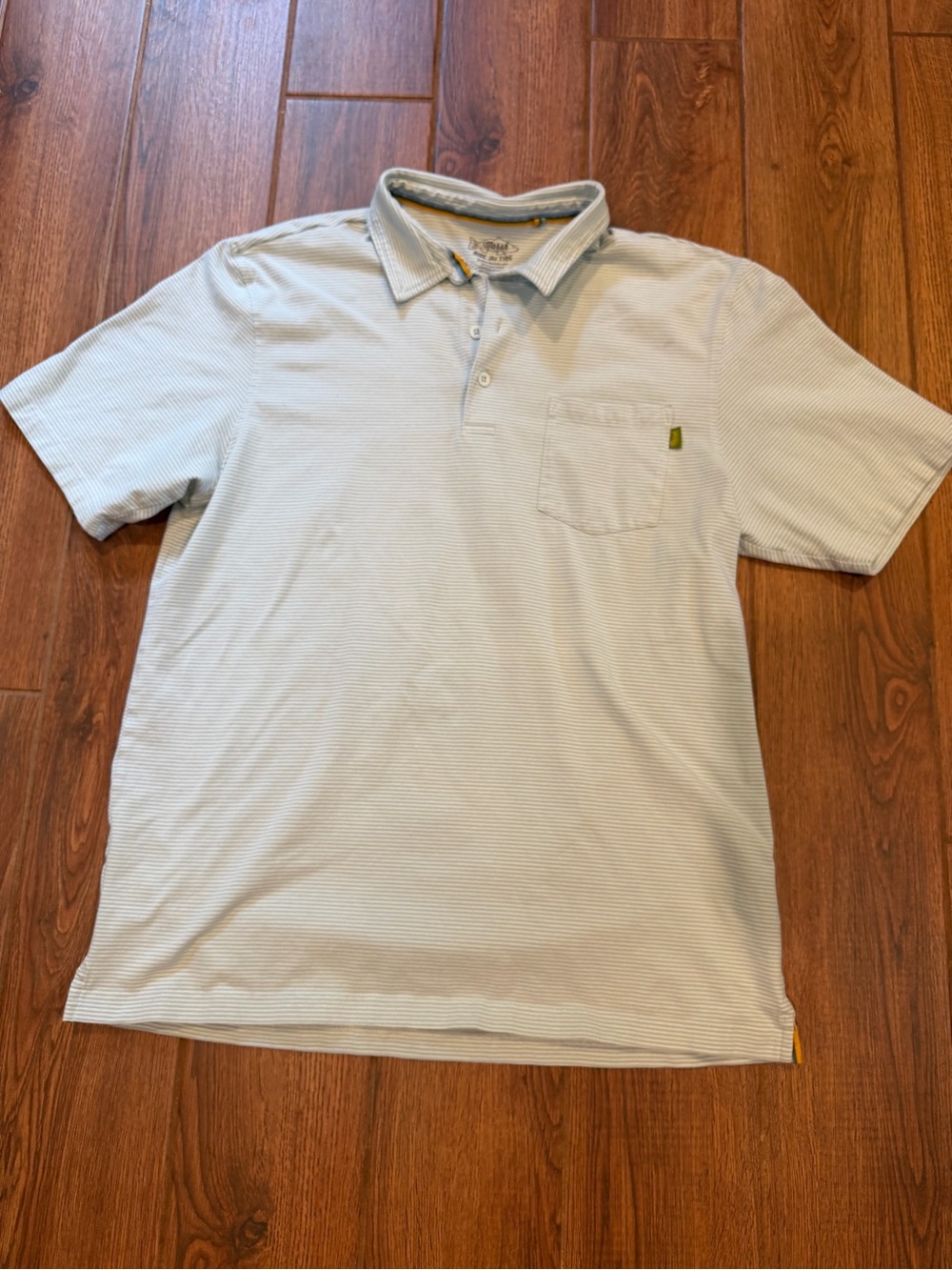 Marsh wear pocket polo (green stripe) / men’s xl